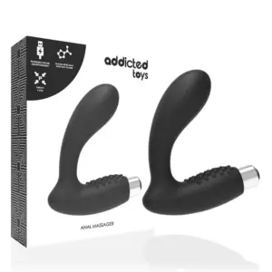 ADDICTED TOYS - Vibrador prostático recargable negro Model 5