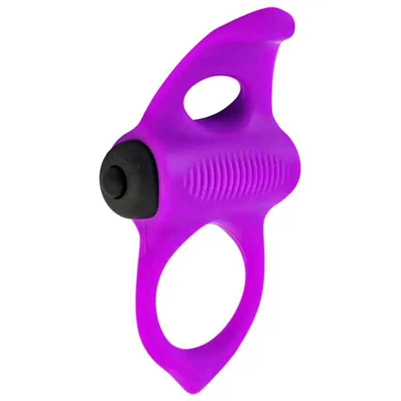 ADRIEN LASTIC - Anillo Vibrador Lingus Max Violeta para Parejas