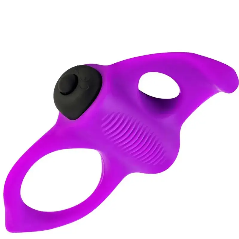 ADRIEN LASTIC - Anillo Vibrador Lingus Max Violeta para Parejas - Imagen 2