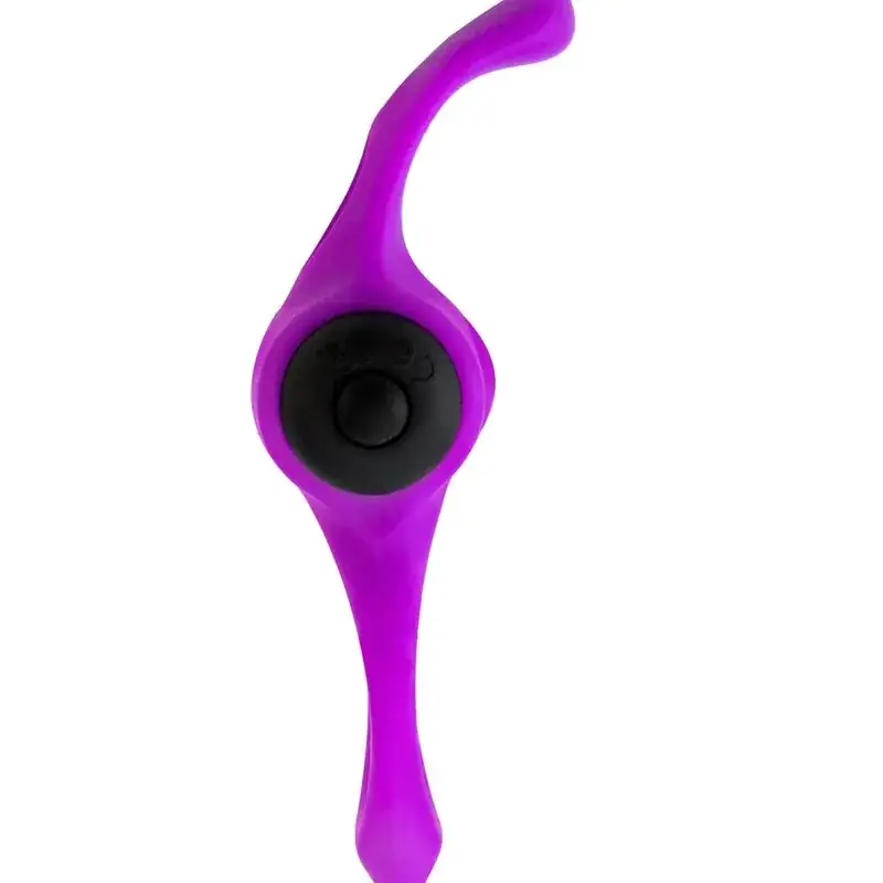 ADRIEN LASTIC - Anillo Vibrador Lingus Max Violeta para Parejas - Imagen 3