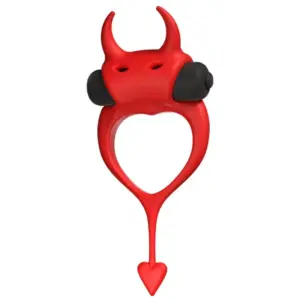 ADRIEN LASTIC - Devol Cockring Anillo Vibrador Rojo para Parejas