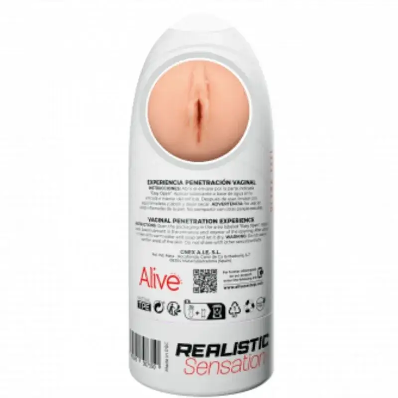 ALIVE - Flex Masturbador Masculino Vagina Talla M - Imagen 3
