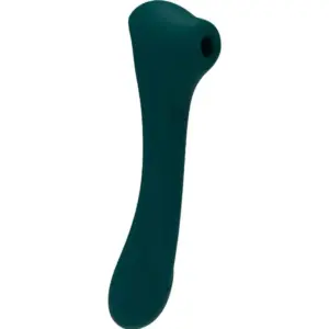 ALIVE - Succionador y Vibrador Verde Quiver para Placer Intenso