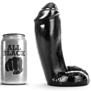 ALL BLACK - Dildo Realístico 18 CM para Placer Sin Límites