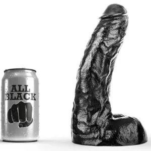 ALL BLACK - Dong de 25,5 cm para Placer Infinito