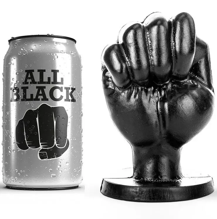 ALL BLACK - Fist 13 cm Anal para una Experiencia Inigualable