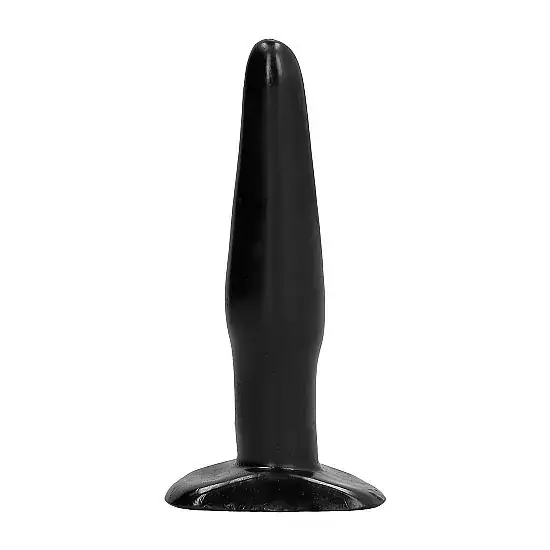 ALL BLACK - Plug negro para placer anal de 11 cm - Imagen 2