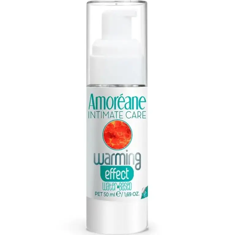 AMOREANE - Lubricante base de agua efecto calor 50 ml