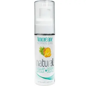 AMOREANE - Lubricante Base de Agua Piña 50 ml para Placer Natural