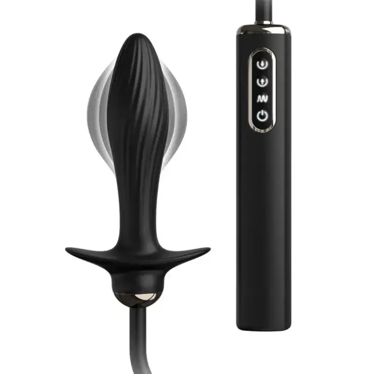 Anal Fantasy Elite Collection - Plug Inflable & Vibrador Auto-Throb