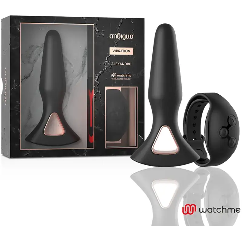 ANBIGUO - Watchme Control Remoto Vibrador Plug Anal Alexandru: Placer Sin Límites - Imagen 2