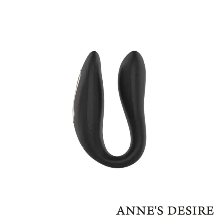 ANNE'S DESIRE - Vibrador Dual Pleasure WATCHME Negro/Dorado