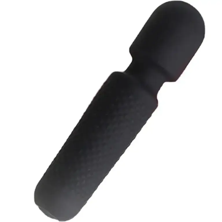 Armony - Mini Masajeador y Vibrador Recargable Negro con 10 Vibraciones