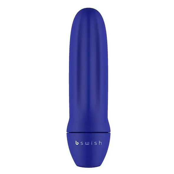 B SWISH - BMINE CLASSIC AZUL MIDNIGHT - Vibrador compacto para placer personalizado