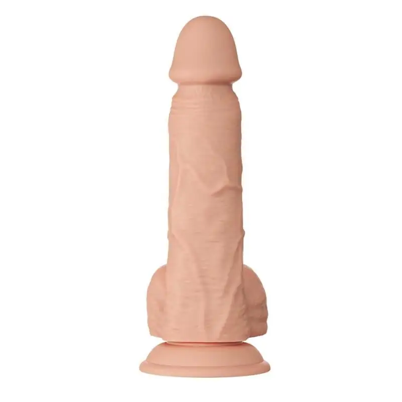 BAILE - Beautiful Encounter Bahamut Dildo Realístico Flexible 21.8 cm Natural - Imagen 3