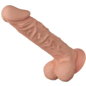 BAILE - Beautiful Encounter Buraq Dildo Realístico Flexible 24 cm Natural