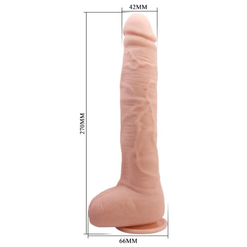 Baile - Dildo Realístico Flexible de 9 Pulgadas - Imagen 6