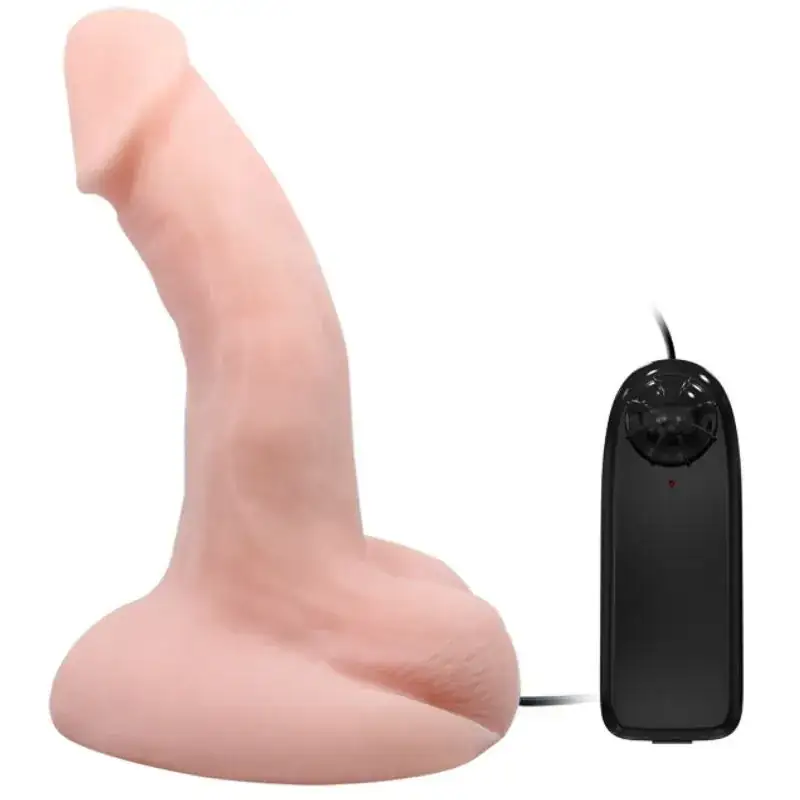 Baile - Dildo Vibrador Realístico con Ventosa y Vibración Multivelocidad - Imagen 4