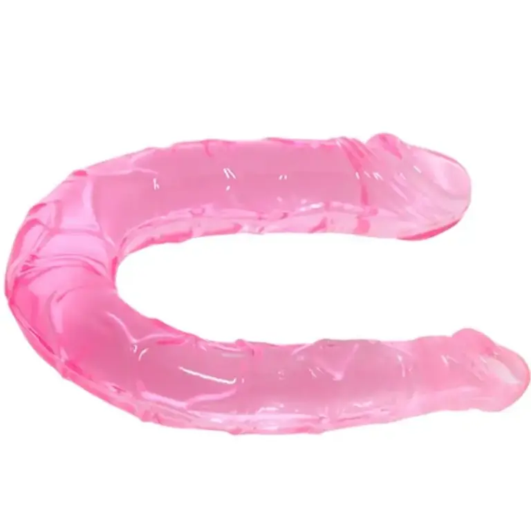 BAILE - Doble Dong Dildo Rosa para Placer Infinito