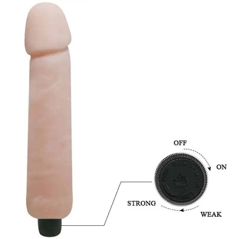 BAILE - Love Companion Dildo Vibrador Realístico 25 cm - Imagen 5