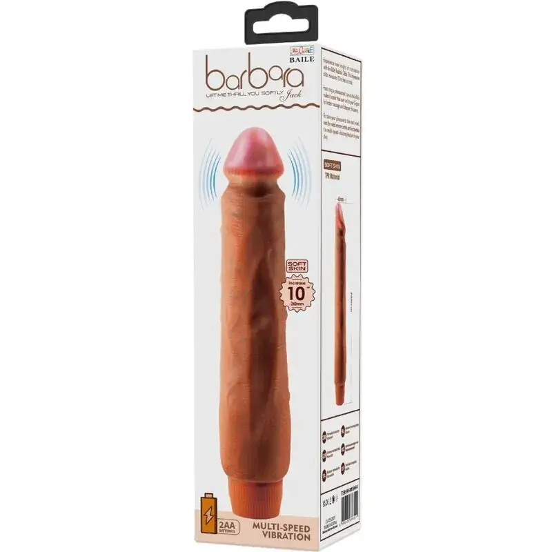 Baile - Vibrador Realístico Mulato de 26 cm - Imagen 6