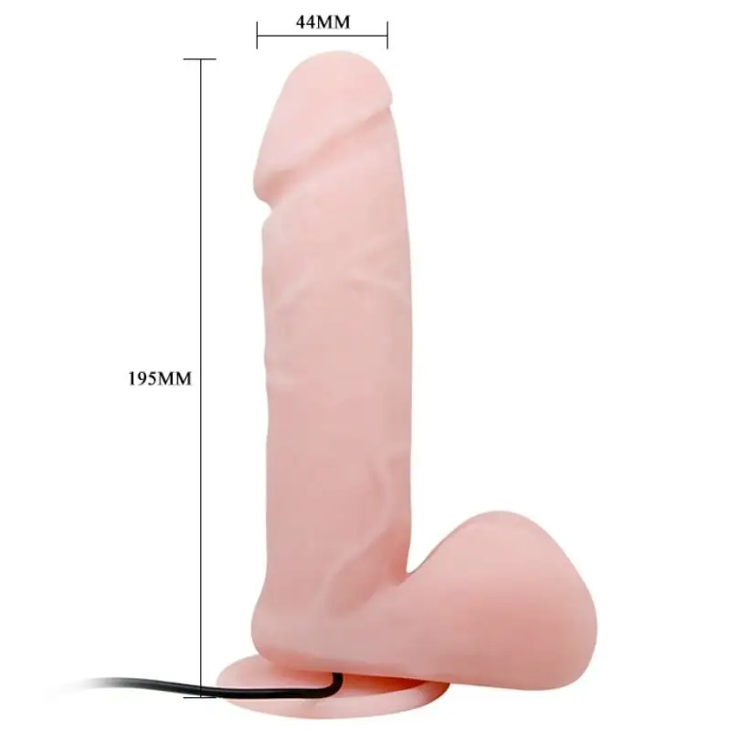 Baile - Vibrador Realístico Oliver con Función Rotación - Imagen 4