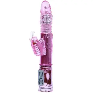 BAILE - Vibrador Rabbit Throbbing Butterfly con Rotación y Estimulador