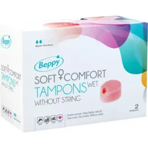 Beppy - Tampones lubricados para una menstruación cómoda y discreta