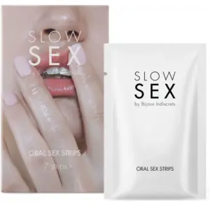 Bijoux - SLOW SEX Oral Sex Strips con Sabor Mentolado