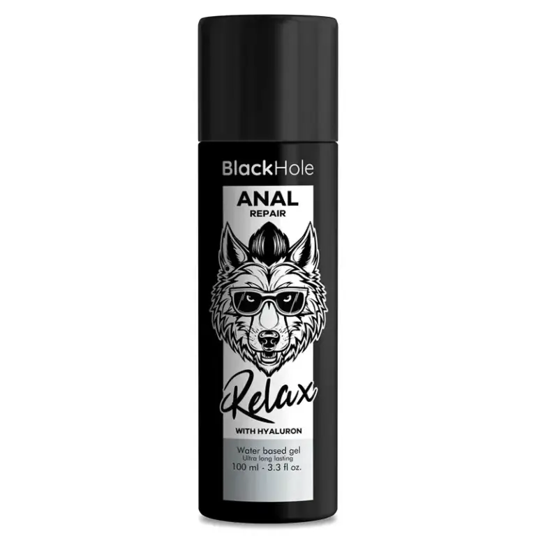 BLACK HOLE - Lubricante Anal Relajante con Ácido Hialurónico 100 ML