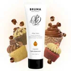 BRUMA - Gel deslizante con aloe vera sabor a tarta americana 100 ml