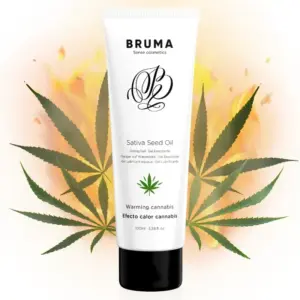 BRUMA - Gel deslizante efecto calor con sabor cannabis 100 ML