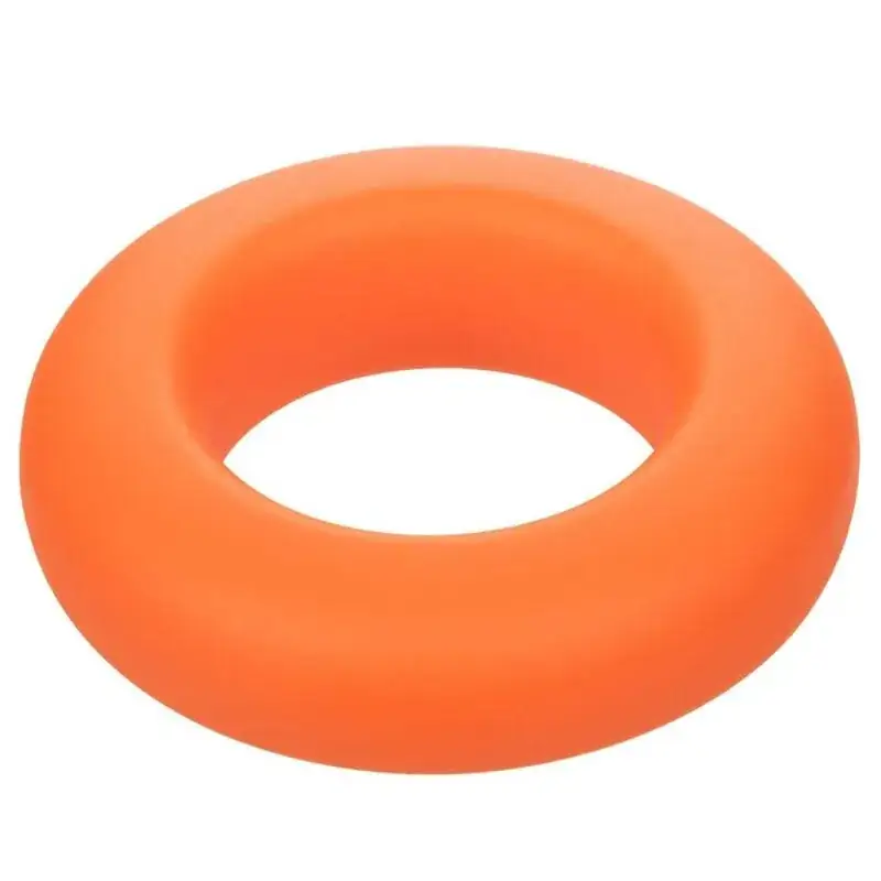 CalExotics - Alpha Anillo Prolong Grande Naranja para Placer Prolongado - Imagen 3