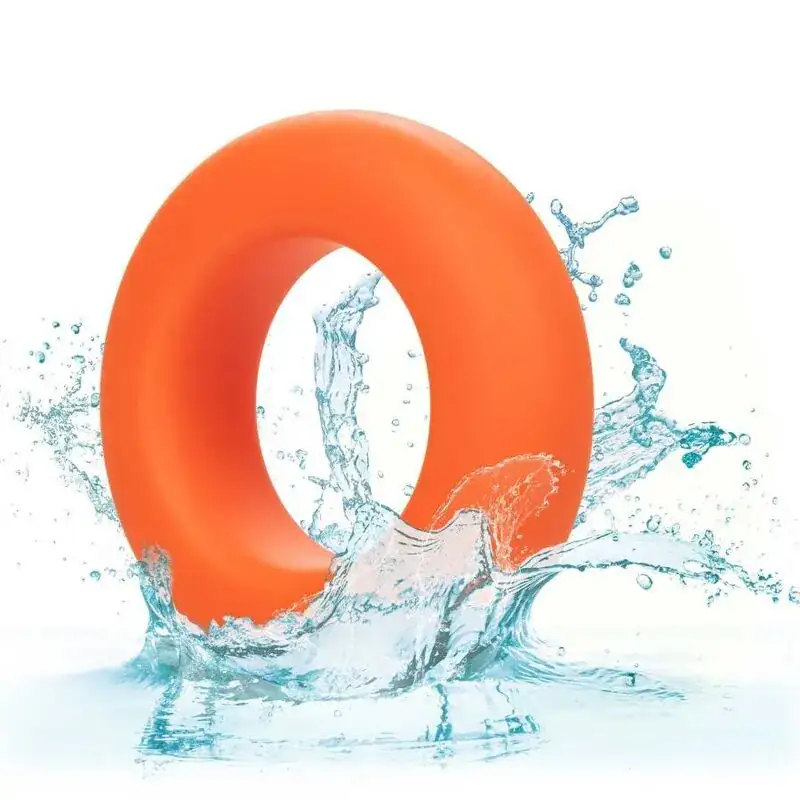 CalExotics - Alpha Anillo Prolong Grande Naranja para Placer Prolongado - Imagen 8