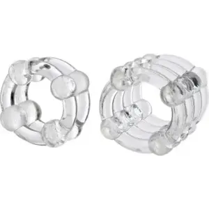 CALEXOTICS - Anillos para el pene transparentes COLT ENHANCER RINGS