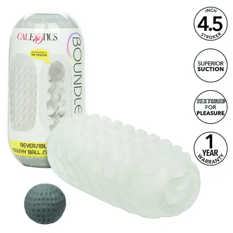 CALEXOTICS - Boundless Stroker Blando Reversible Premium para Placer Personalizado