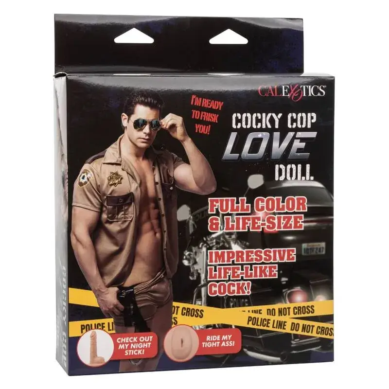 Calexotics - Cocky Cop Love Doll: Muñeca Erótica Inflable