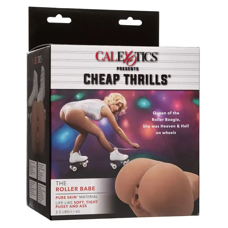 CALEXOTICS - The Roller Babe Doble Masturbador Realístico Natural - Imagen 9