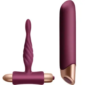 CLIMAXIMUM - Rapture Kit Vibrador Clásico + Plug Anal para Principiantes