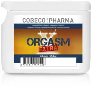 COBECO - Orgasm Xtra para hombres - Cápsulas potenciadoras 60 caps