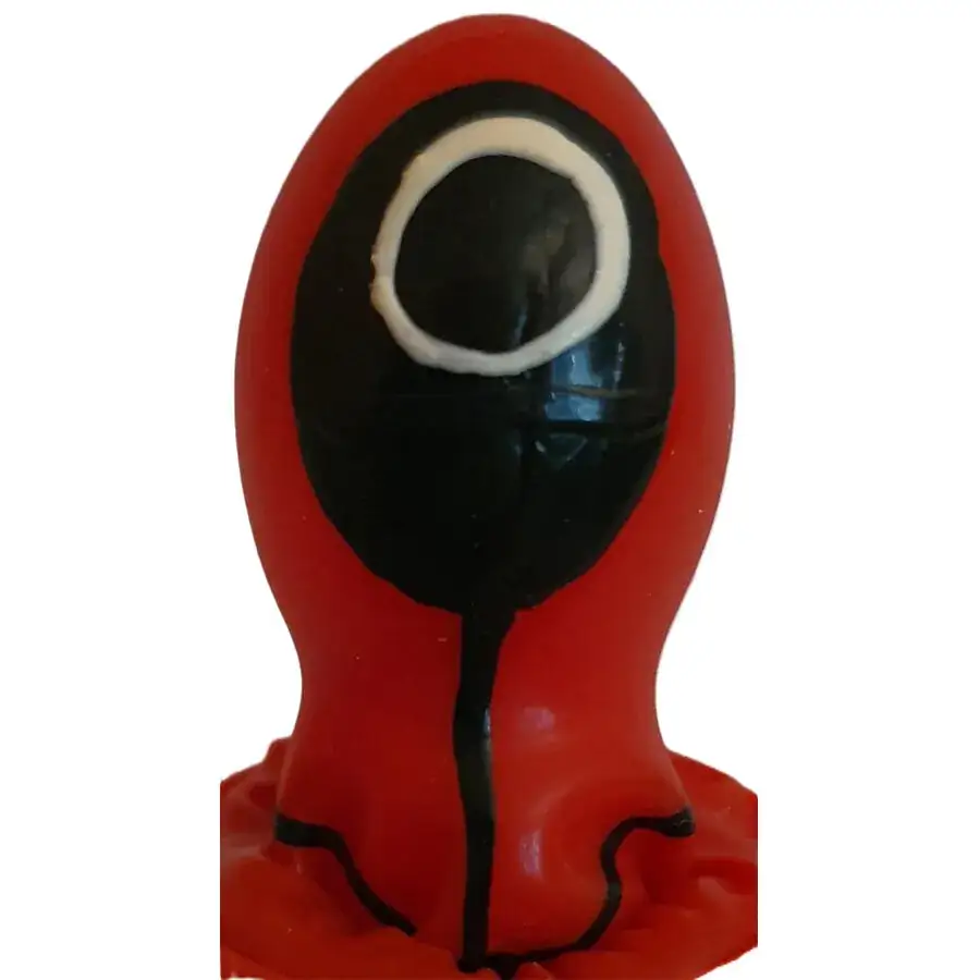 CONDOMERIE - PRESERVATIVO DECORATIVO PINTADO A MANO CÍRCULO - Imagen 2