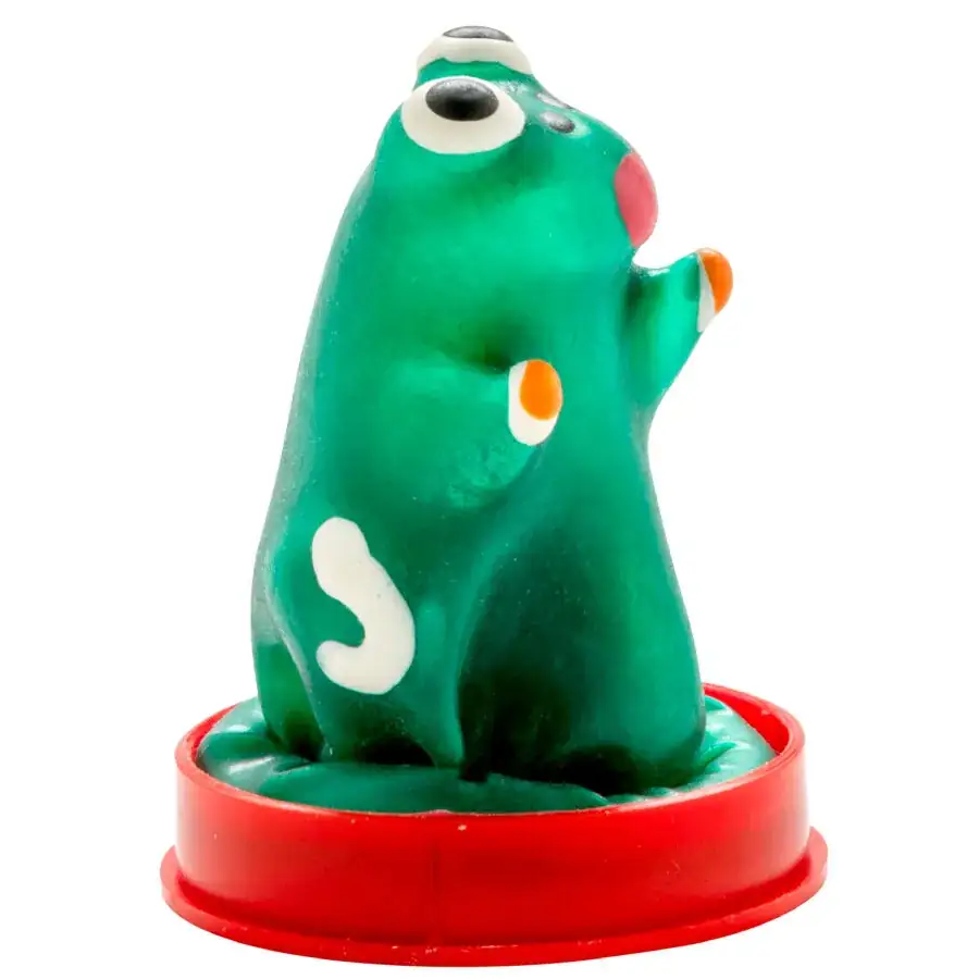 CONDOMERIE - PRESERVATIVO DECORATIVO PINTADO A MANO RANA MODEL 1 - Imagen 2