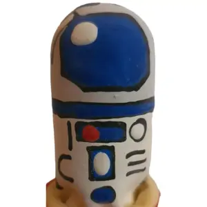 CONDOMERIE - PRESERVATIVO DECORATIVO PINTADO A MANO ROBOT