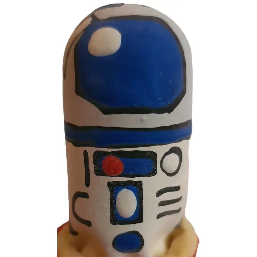 CONDOMERIE - PRESERVATIVO DECORATIVO PINTADO A MANO ROBOT