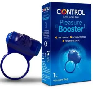 CONTROL - Anillo Vibrador Pleasure Booster para Placer Infinito