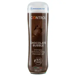 CONTROL - Gel de masaje 3 en 1 Chocolate Bubble 200 ML