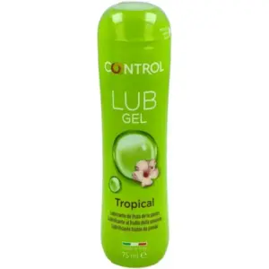 Control - Lub Gel Lubricante Tropical 75 ML para el Placer Intenso