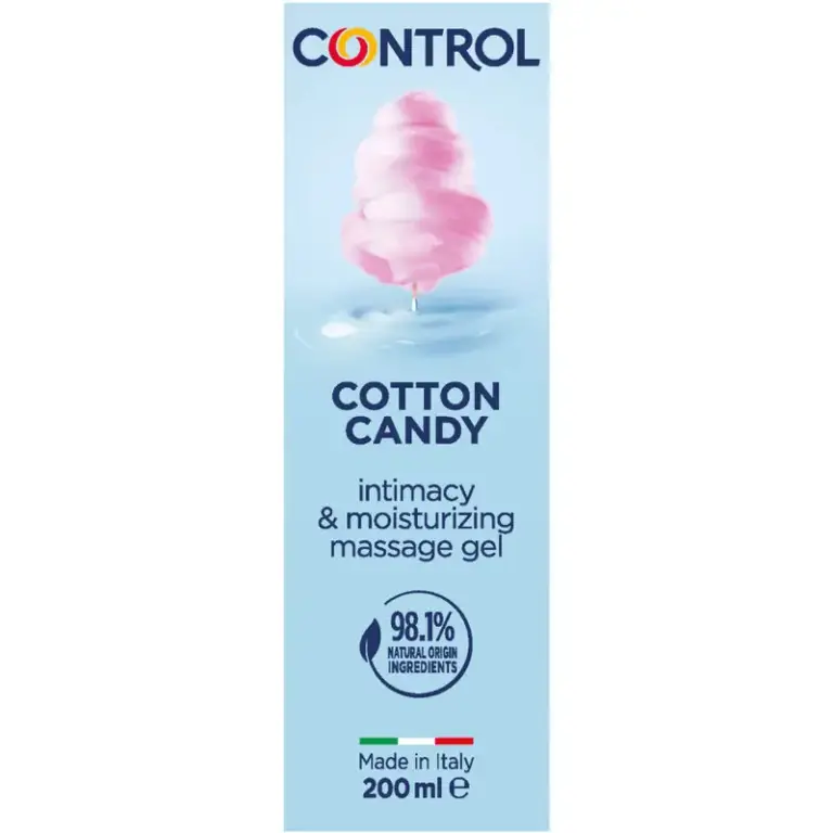 Control - Gel de Masaje 3 en 1 Algodón de Azúcar 200 ml