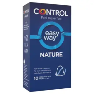 CONTROL - Nature Easy Way 10 Unidades - Preservativos Efecto Anatómico