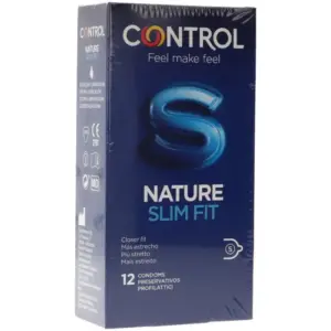 Control - Nature Slim Fit 12 Unidades para una Relación Natural y Cómoda